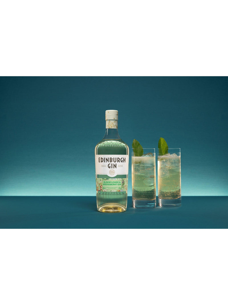 Edinburgh Gin Elderflower Gooseberry gin 70cl, imported from the UK