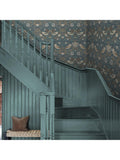 William Morris At Home Strawberry Thief wallpaper Washed Blue, UK version