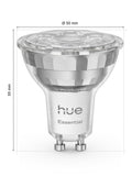Philips Hue starter kit GU10 bulbs bridge, imported from the UK