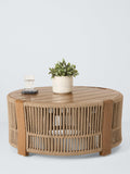 John Lewis Cord round garden coffee table 80cm - British product