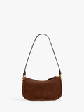 Coach warm brown suede shoulder bag (British brand)