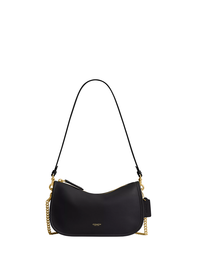 Coach Waverly leather shoulder bag (British brand)