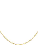 John Lewis IBB 9ct Yellow Gold Curb Chain Necklace 41cm- Buy online at McGrocer