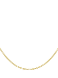 IBB 9ct yellow gold curb chain 41cm - British product