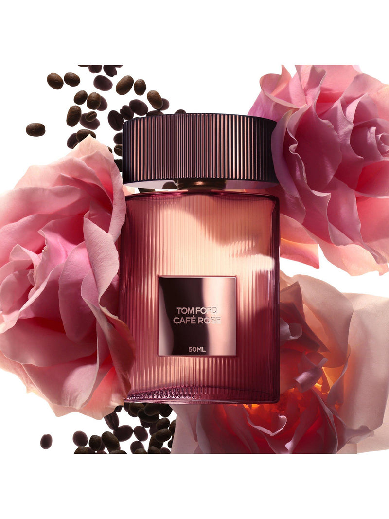 TOM FORD Café Rose Eau de Parfum 50ml gift set with travel spray, imported from the UK