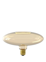 John Lewis Calex Aura Evora 4W LED Dimmable E220 Globe Bulb, Gold- Buy online at McGrocer