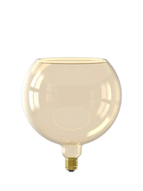 John Lewis Calex Aura Faro 4.5W LED G200 Dimmable E27 Globe Bulb, Gold- Buy online at McGrocer