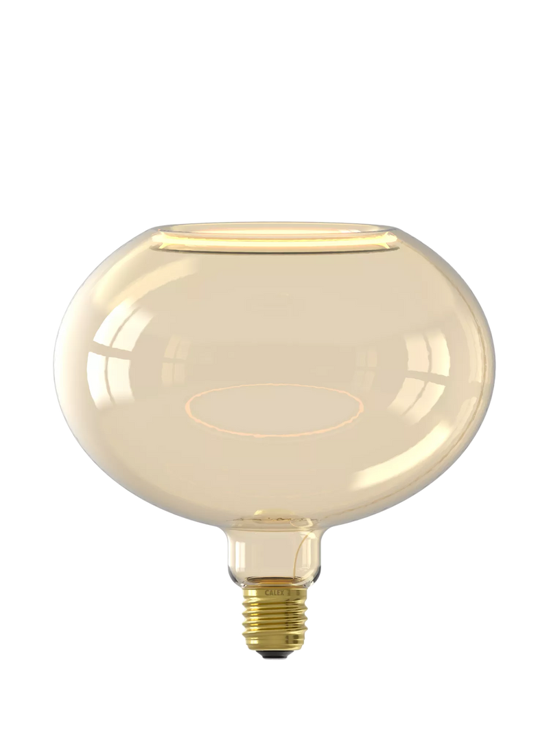 Calex LED globe bulb gold finish 4.5W, UK version