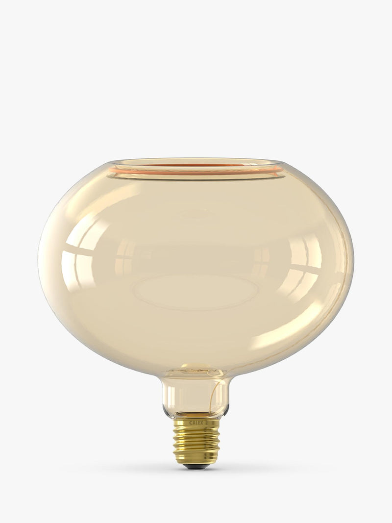 Calex LED globe bulb gold finish 4.5W, UK version