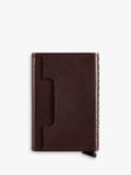 Carl Friedrik leather card holder with RFID blocking (British brand)