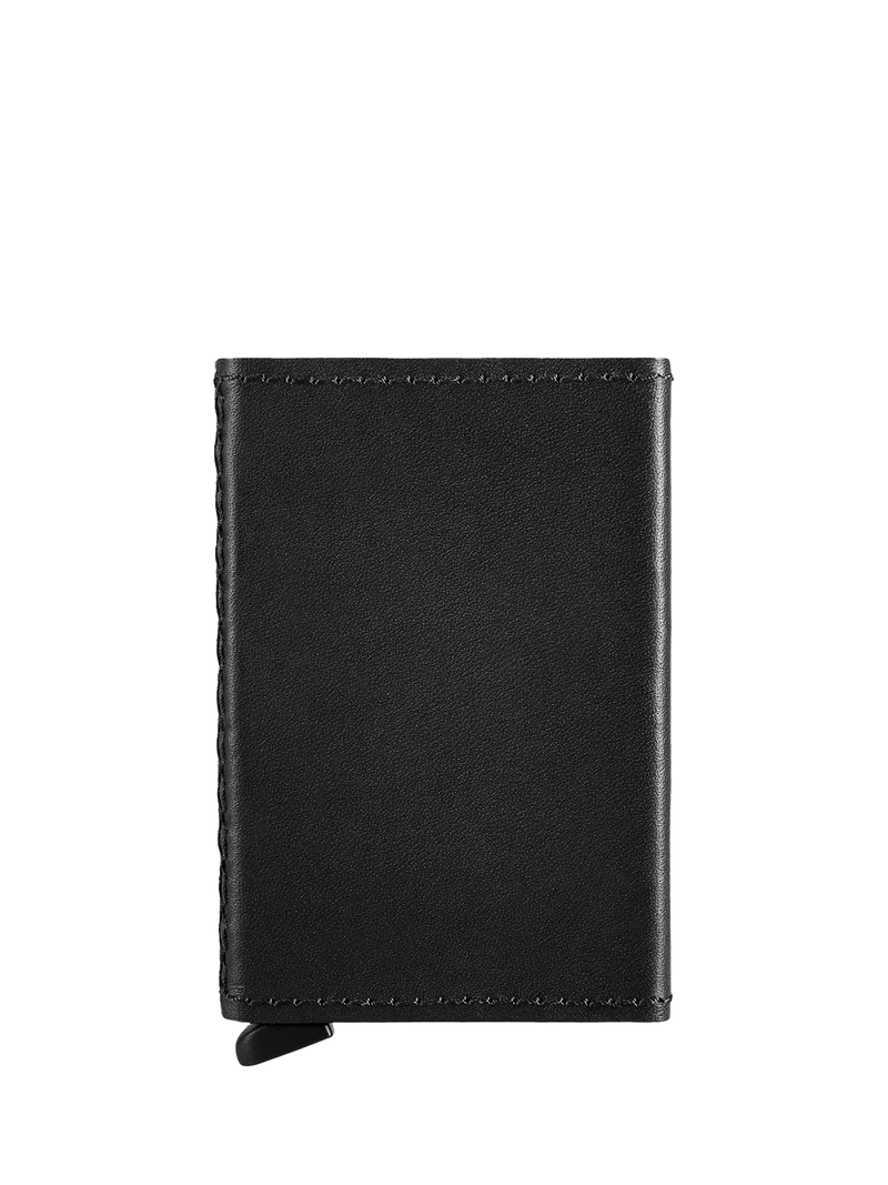 Carl Friedrik leather card holder with RFID blocking (British brand)