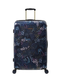 Sara Miller large suitcase Midnight Leopard 77cm 82L - British product