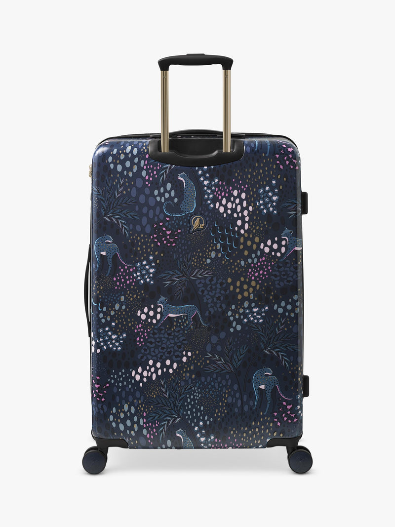 Sara Miller large suitcase Midnight Leopard 77cm 82L - British product