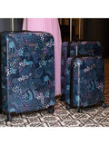 Sara Miller large suitcase Midnight Leopard 77cm 82L - British product