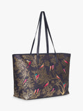Sara Miller large tote bag Smokey Blue Birds (British brand)