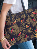 Sara Miller large tote bag Smokey Blue Birds (British brand)