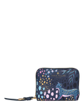 Sara Miller Midnight Leopard small zip purse, UK version