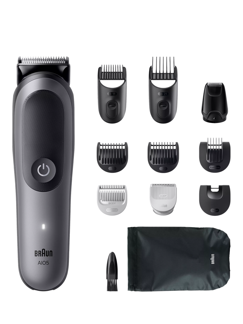 Braun All-in-One Series 5 grooming kit black - British product