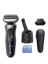 John Lewis Braun Series 7 72-G7200CC Electric Shaver, Black- Buy online at McGrocer
