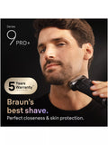 Braun Series 9 PRO+ electric shaver black (British brand)