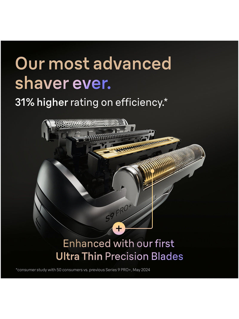 Braun Series 9 PRO+ electric shaver black, imported from the UK