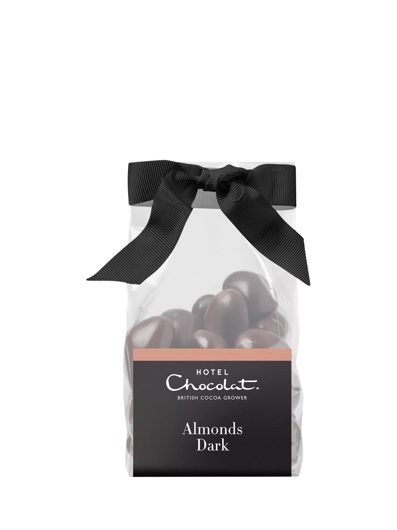 Hotel Chocolat dark chocolate salted caramelised almonds 125g, UK version