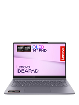 John Lewis Lenovo IdeaPad 5 Convertible Laptop, Ryzen AI 5 Processor, 16GB RAM, 256GB SSD, 14 OLED Touchscreen, Luna Grey- Buy online at McGrocer