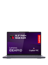 John Lewis Lenovo IdeaPad Slim 3x Laptop, Qualcomm Snapdragon X Processor, 16GB RAM, 256GB SSD, 15.3 WUXGA, Luna Grey- Buy online at McGrocer