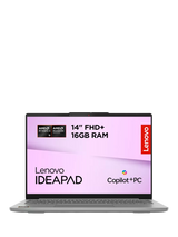 John Lewis Lenovo IdeaPad Slim 5 Laptop, AMD Ryzen AI 5 Processor, 16GB RAM, 512GB SSD, 14 WUXGA, Luna Grey- Buy online at McGrocer