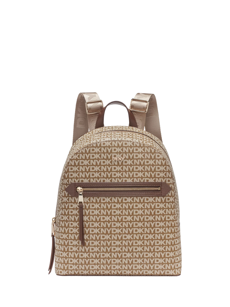 DKNY Bryant Ave backpack chocolate, imported from the UK