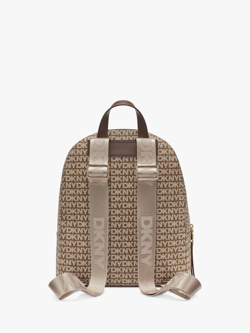 DKNY Bryant Ave backpack chocolate, imported from the UK