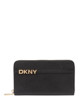 John Lewis DKNY Avril Leather Zip Up Wallet- Buy online at McGrocer