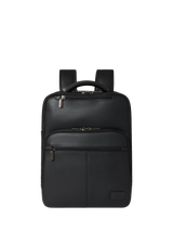 John Lewis OSPREY LONDON Charlie Leather Backpack, Black- Buy online at McGrocer