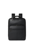 OSPREY LONDON Charlie black leather backpack, imported from the UK