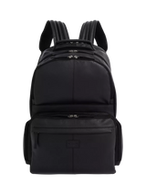 John Lewis Osprey London Lockton Leather Backpack, Black- Buy online at McGrocer