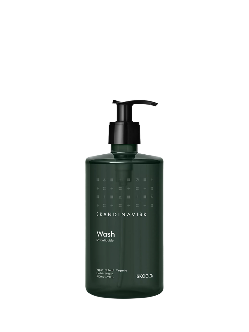 SKANDINAVISK Skog hand wash 500ml with woody scent (British brand)