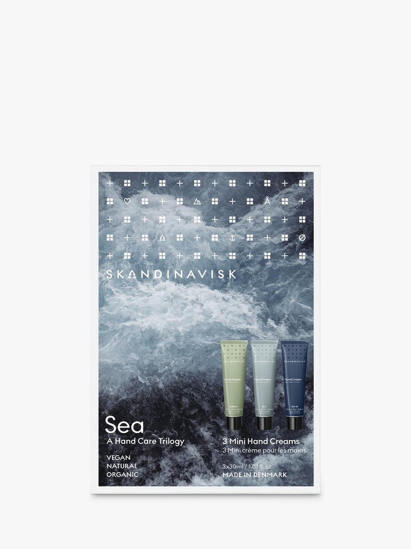 SKANDINAVISK mini hand cream set of three, UK version
