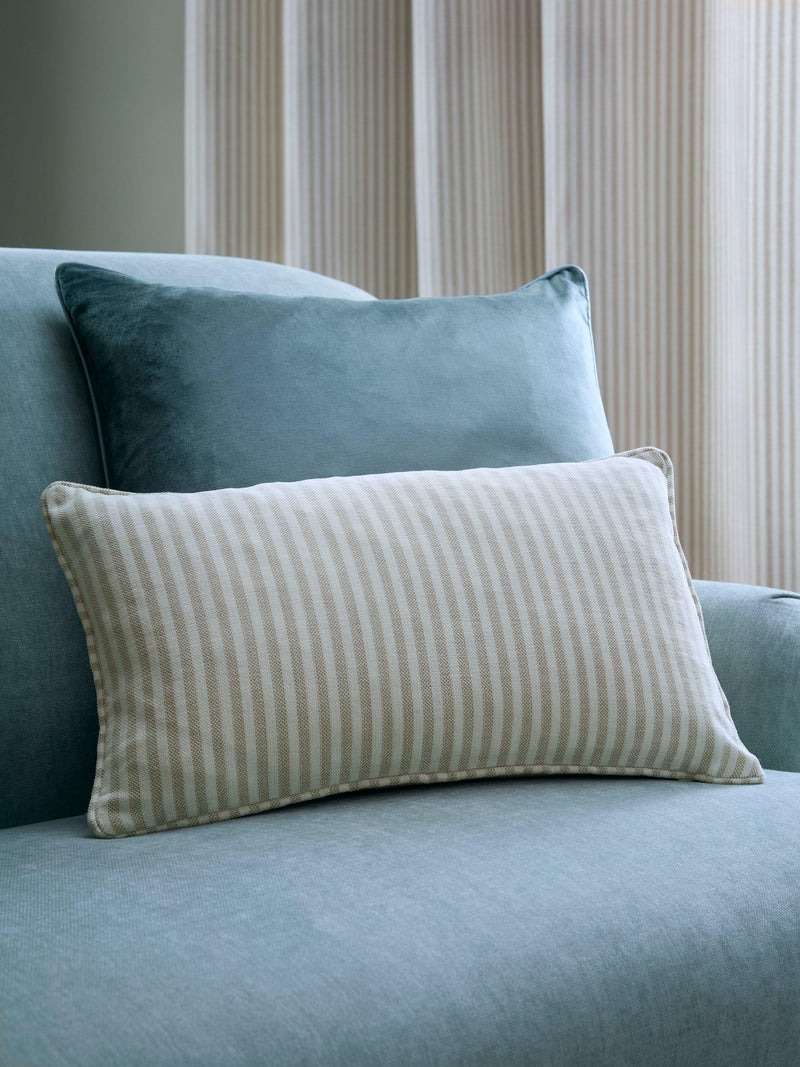 Laura Ashley stripe cushion 30x50cm - British product