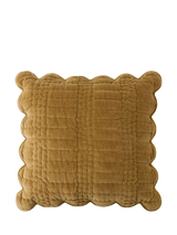 John Lewis Laura Ashley Brady Scalloped Cushion Velvet Padding- Buy online at McGrocer