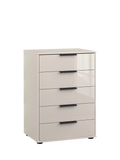 John Lewis Newlyn 5-drawer glass chest of drawers, UK version