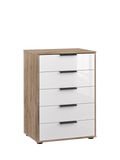 John Lewis Newlyn 5 Glass Drawer Chest