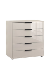 John Lewis John Lewis Newlyn Wide 5 Glass Drawer Chest- Buy online at McGrocer