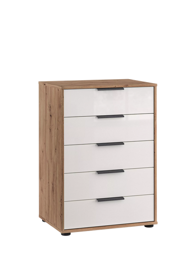 John Lewis John Lewis Osaka 5 Glass Drawer Chest- Buy online at McGrocer