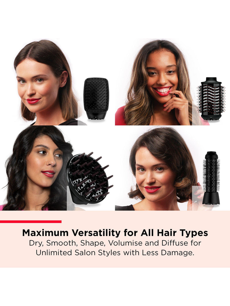 Revlon One-Step 4-in-1 Air Styler black, imported from the UK