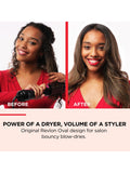 Revlon One Step Volumiser hair styler black, UK version