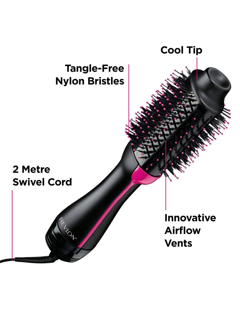 Revlon One Step Volumiser hair styler black, UK version