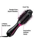 Revlon One Step Volumiser hair styler black, UK version