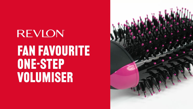 Revlon One Step Volumiser hair styler black, UK version