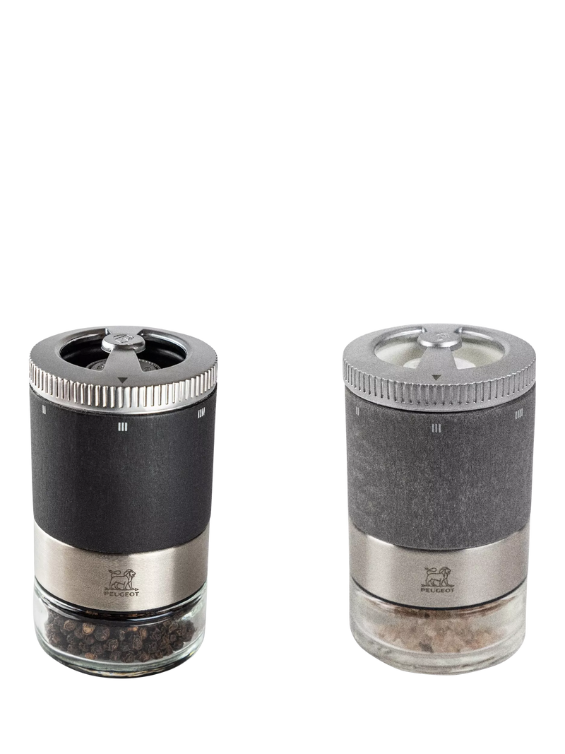 Peugeot Maestro Duo salt and pepper mill gift set in Graphite, UK version