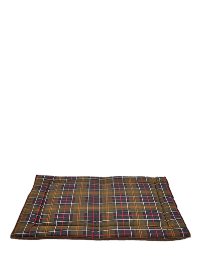 John Lewis Barbour Tartan and Fleece Cage Dog Mat- Buy online at McGrocer